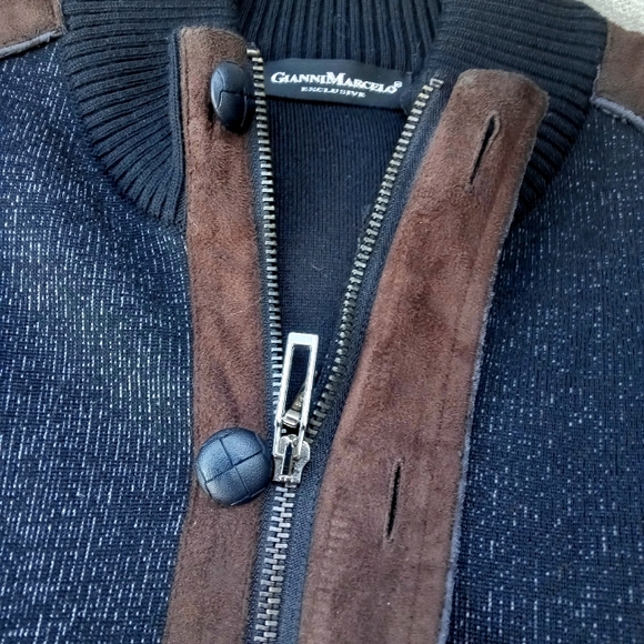 Gianni Marcelo Other - Gianni Marcelo Heavyweight Overcoat Zip up with additional Buttons Luxury PC XL